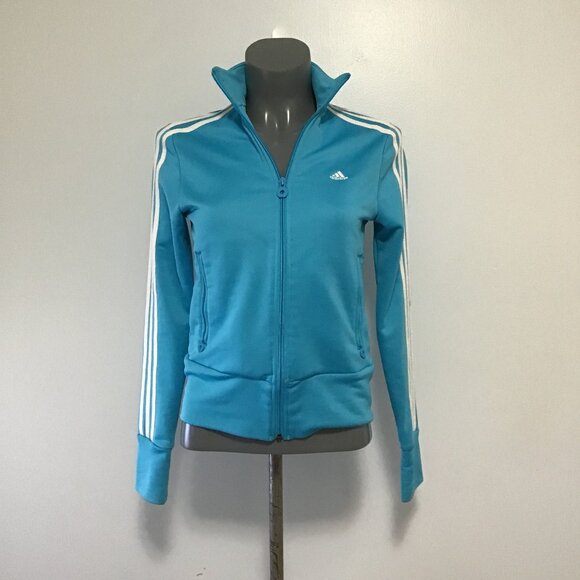 Adidas Old School Track Jacket Full Zip Size S - Picture 1 of 11